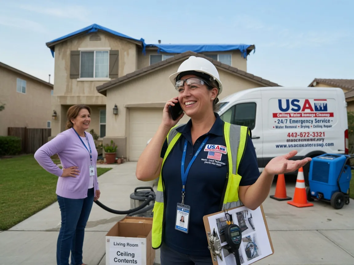 Ceiling Water Damage Restoration Ingleside, MD FAQs